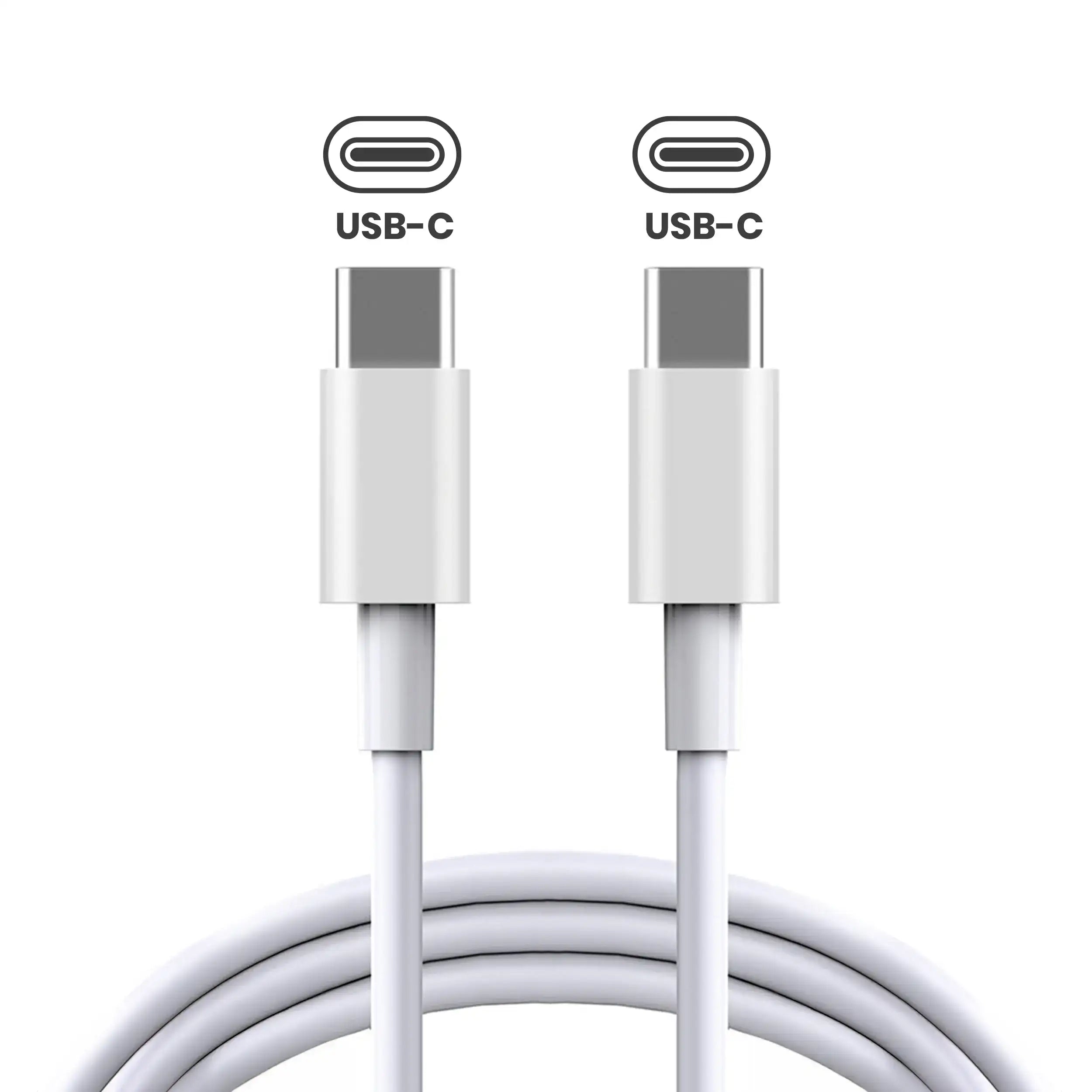 USB-C auf USB-C Kabel 1m für Apple iPhone iPad OEM Neu 10er Pack
