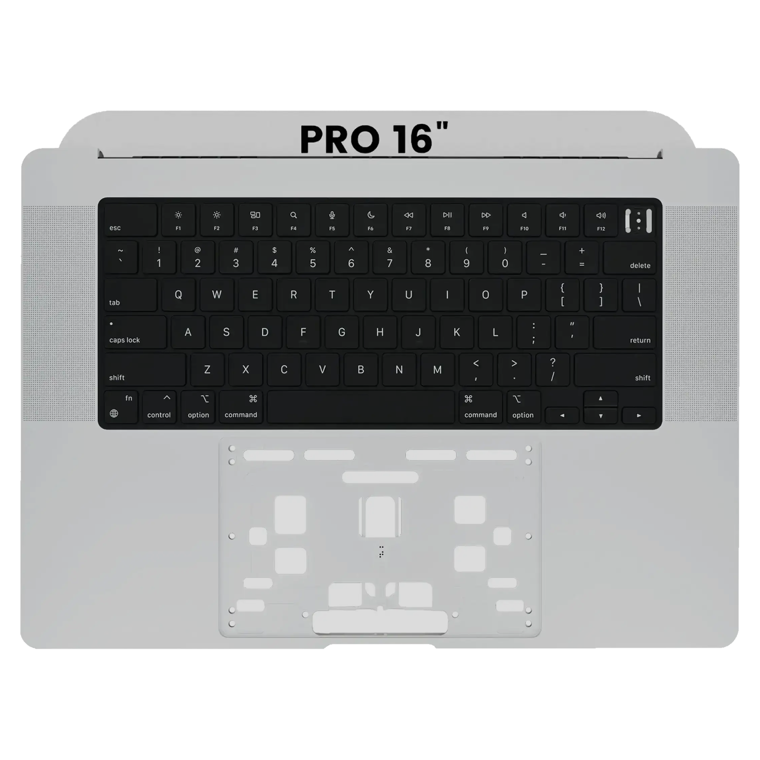 Top Case mit Tastatur für MacBook Pro 16" A2485/A2780 US OEM B/C Space Gray