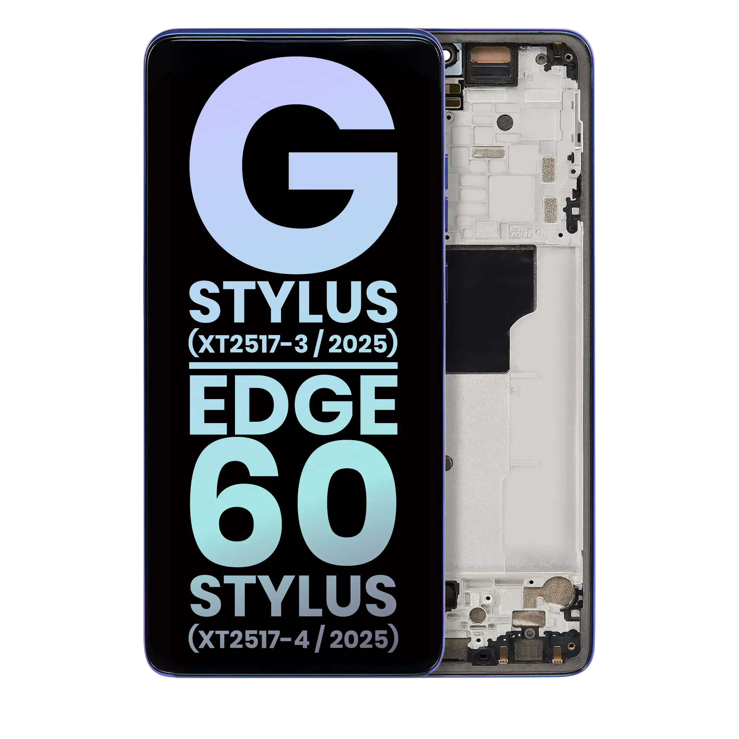 Original OLED-Display mit Rahmen für Motorola Moto G Stylus 5G OEM