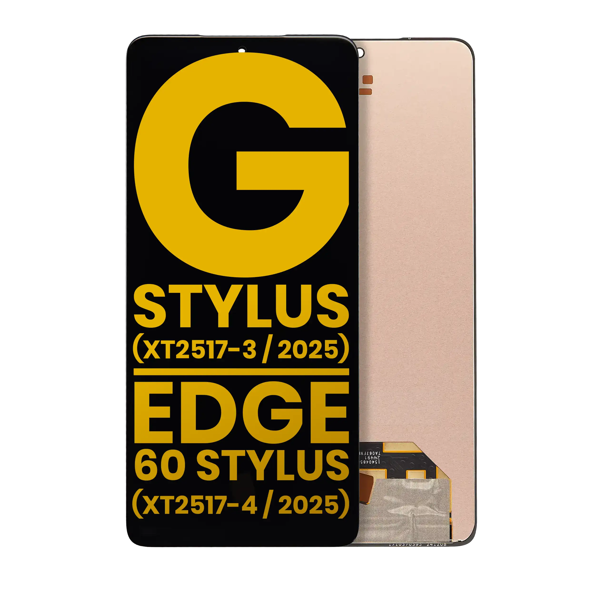 Frameless OLED Display for Motorola Moto G Stylus 5G (XT2517-1/2/3/2025) / Edge 60 Stylus (XT2517-4/2025) (Refurbished) (All Colors)