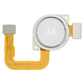 Fingerprint sensor with flex cable for Motorola Moto G Fast (XT2045 / 2020) (Original) (Pearl White)