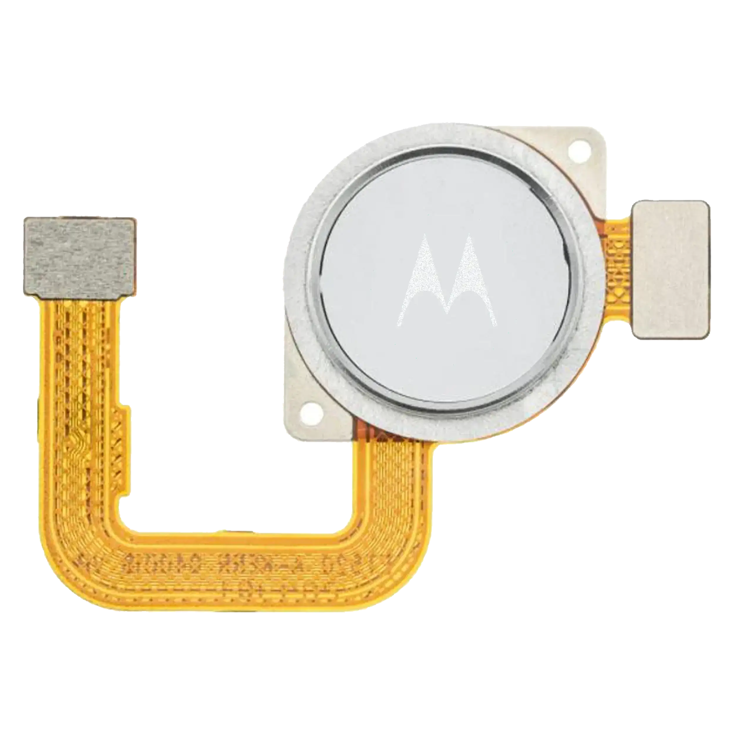 Fingerprint sensor with flex cable for Motorola Moto G Fast (XT2045 / 2020) (Original) (Pearl White)