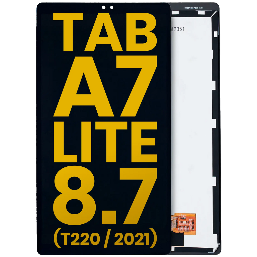 LCD-Display o. Rahmen Samsung Tab A7 Lite 8.7" Refurbished Schwarz