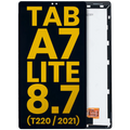 LCD Display without Frame for Samsung Galaxy Tab A7 Lite 8.7" (2021) (T220) (WiFi Version) (Refurbished) (Black)