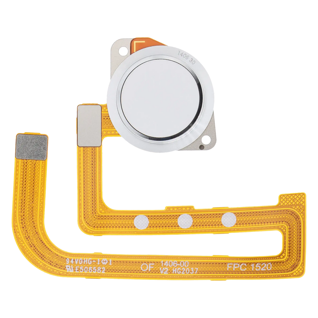 Fingerprint Sensor with Flex Cable for Motorola Moto G Fast (XT2045-3 / 2020) (Pearl White)