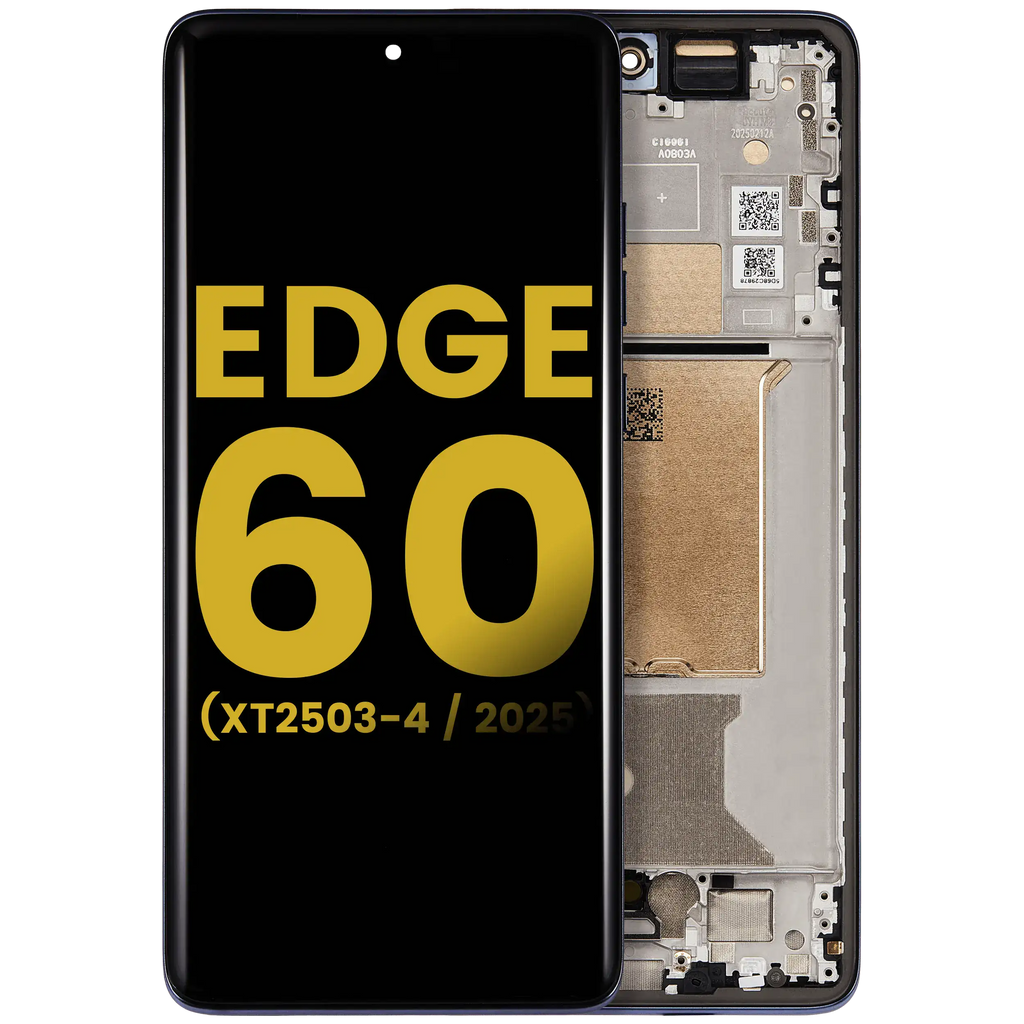 Motorola Edge 60 Fusion OLED-Display mit Rahmen Slate Gray Refurbished