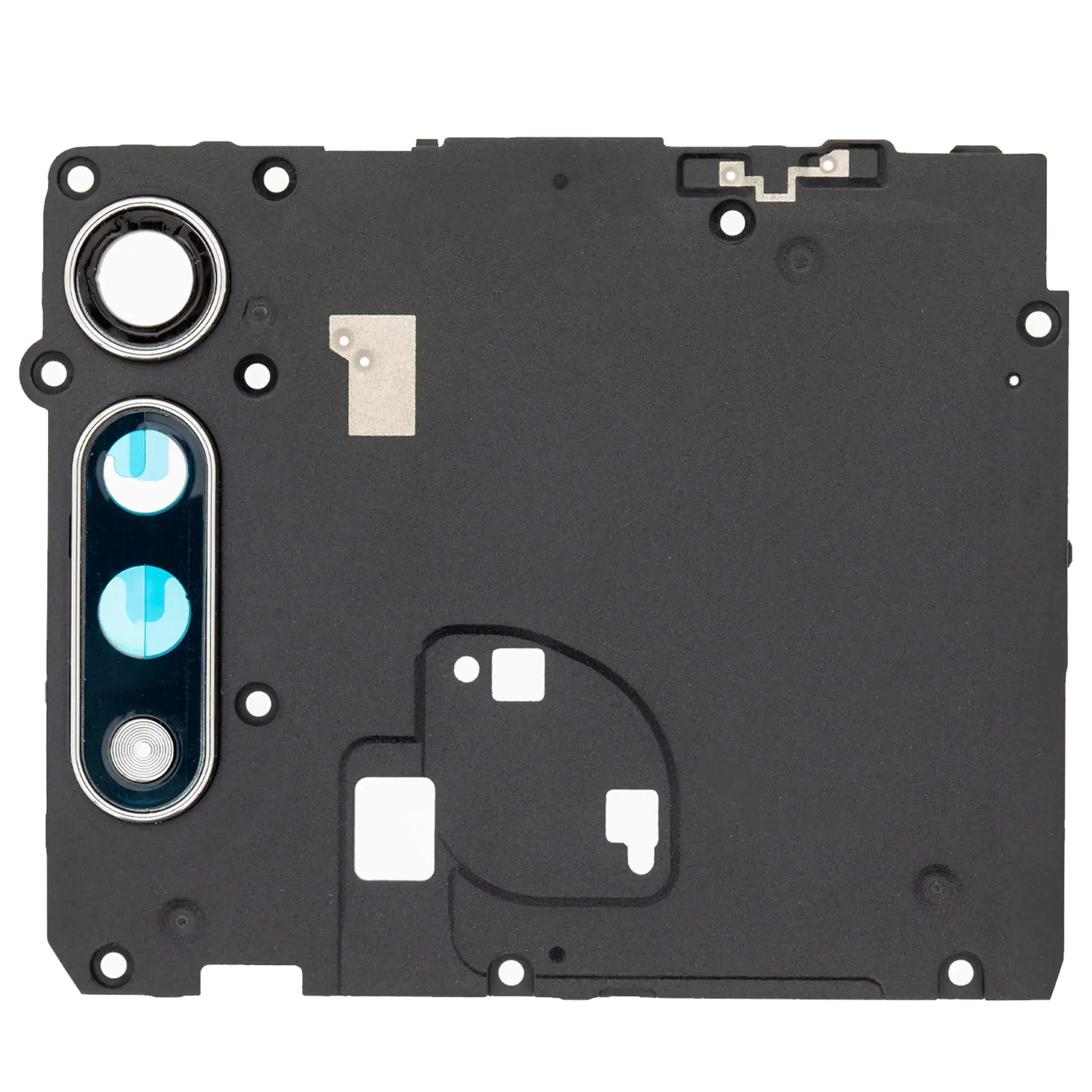 Rückkamera-Halterung für Motorola Moto G Fast (XT2045-3 / 2020) (Schwarz)