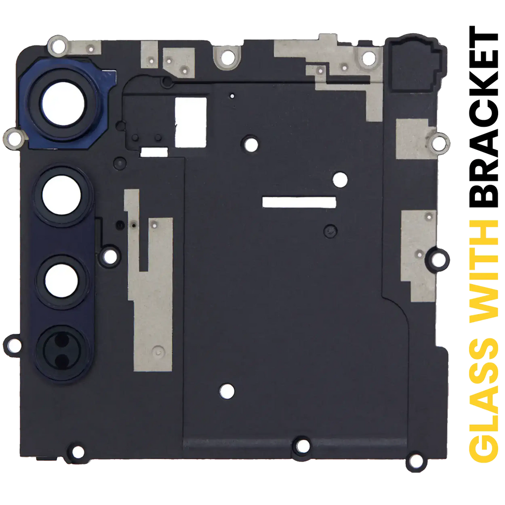 Motorola Edge 5G Kameralinse hinten mit Halterung Solar Black