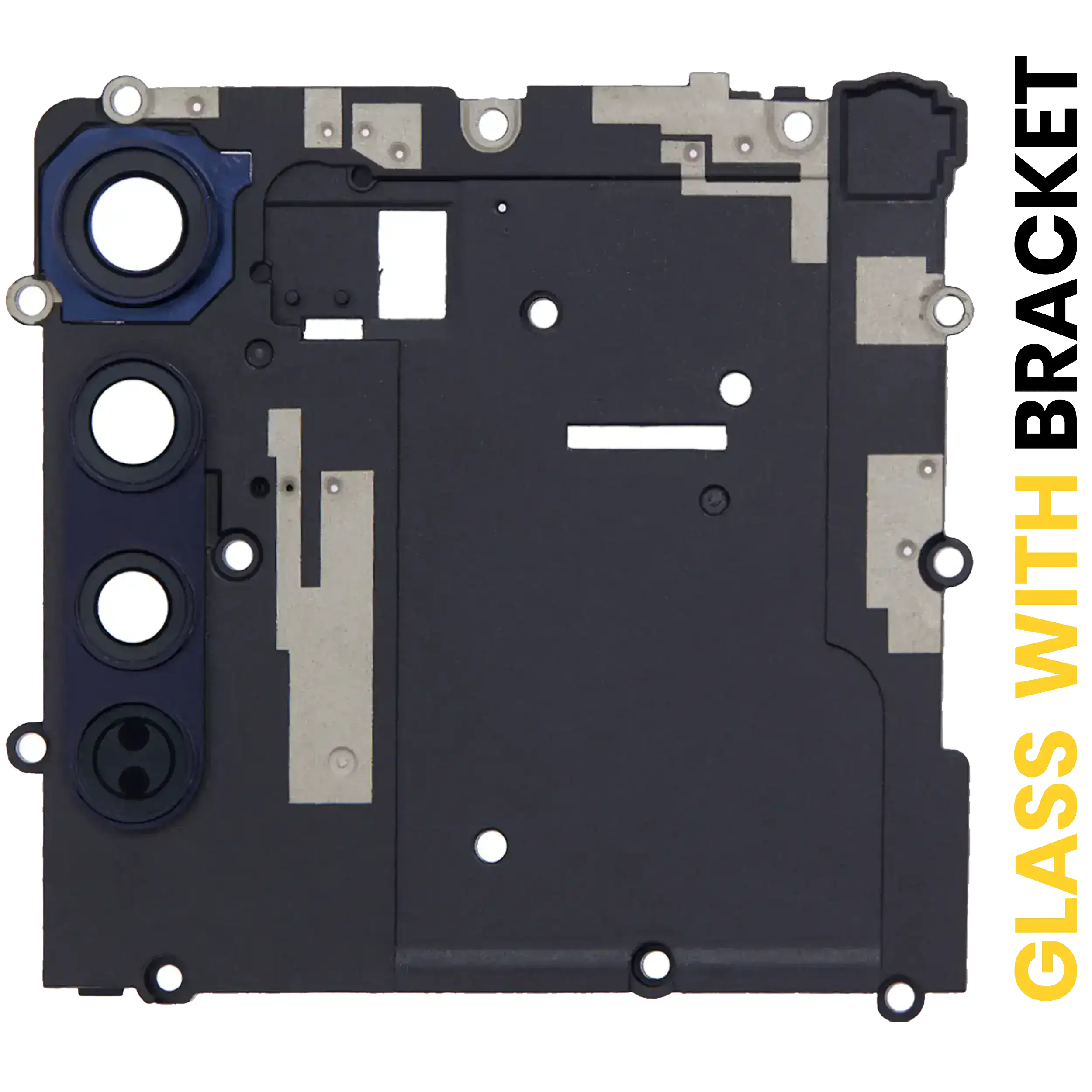 Motorola Edge 5G Kameralinse hinten mit Halterung Solar Black