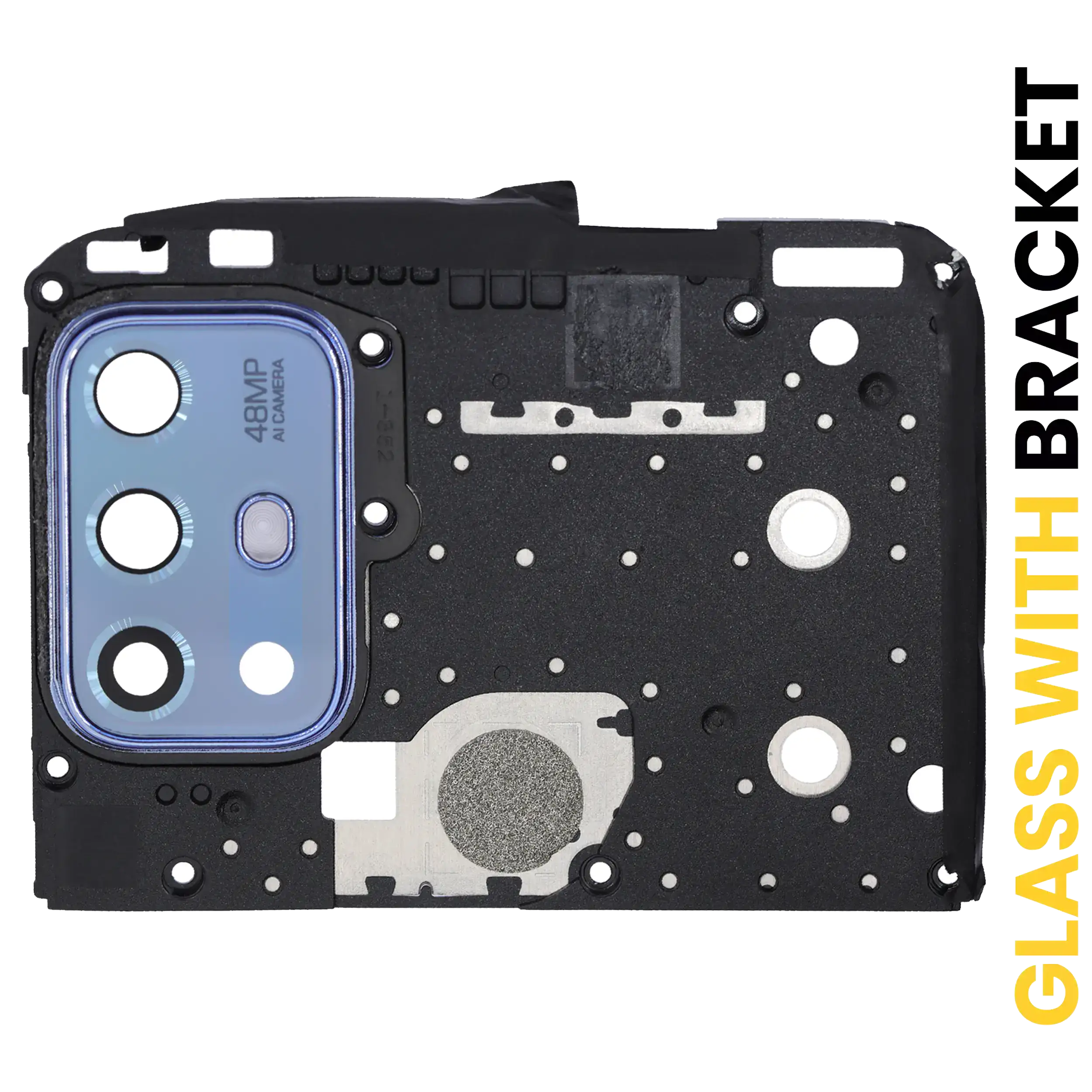 Kameralinse hinten mit Halterung für Moto G20 (Breeze Blue) A-Qualität