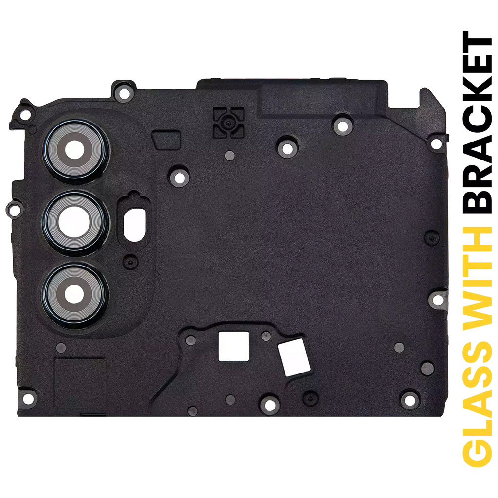 Kameralinse hinten mit Halterung für Motorola Moto G Power Schwarz