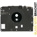 Kameralinse hinten mit Halterung für Motorola Moto G7 Power Ceramic Black