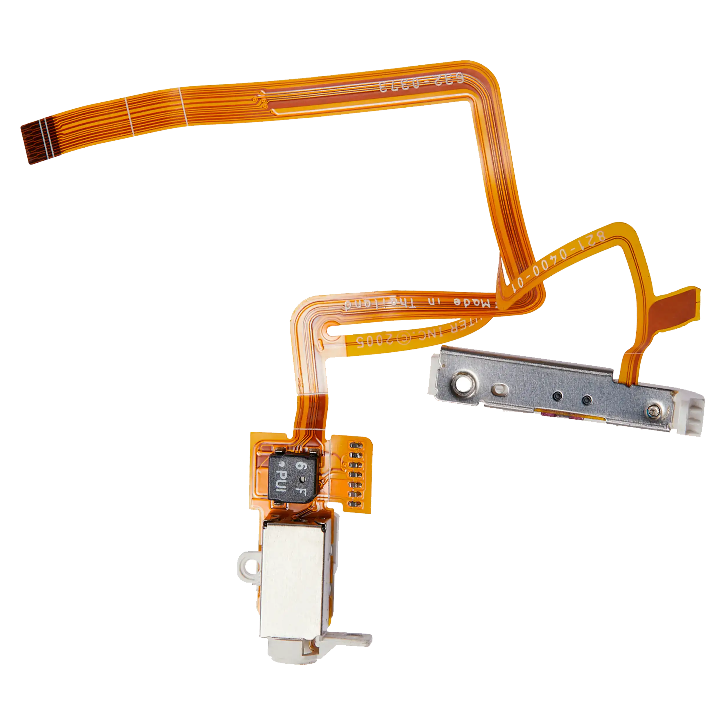 Headphone Jack Flex Cable for iPod Classic (White)
