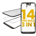 3-in-1 (Glass with pre-installed OCA + Frame) for iPhone 14 Pro Max (OCA Master)