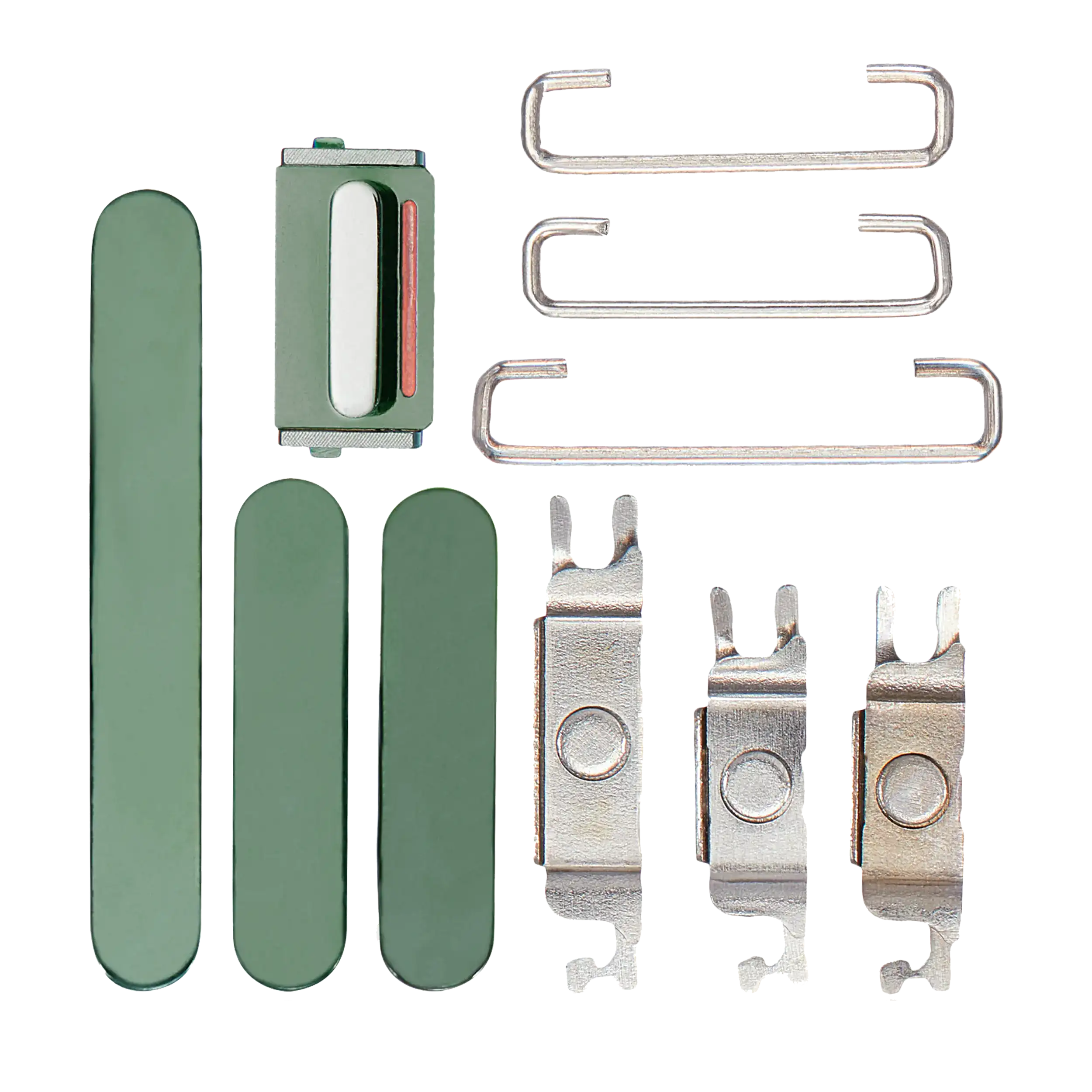 Hard Buttons (Power/Lautst./Stumm) für iPhone 13 Pro/Max - Alpine Grün - Qualitä