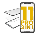 3-in-1 (Glass with pre-installed OCA + Frame) for iPhone 11 Pro (OCA Master)