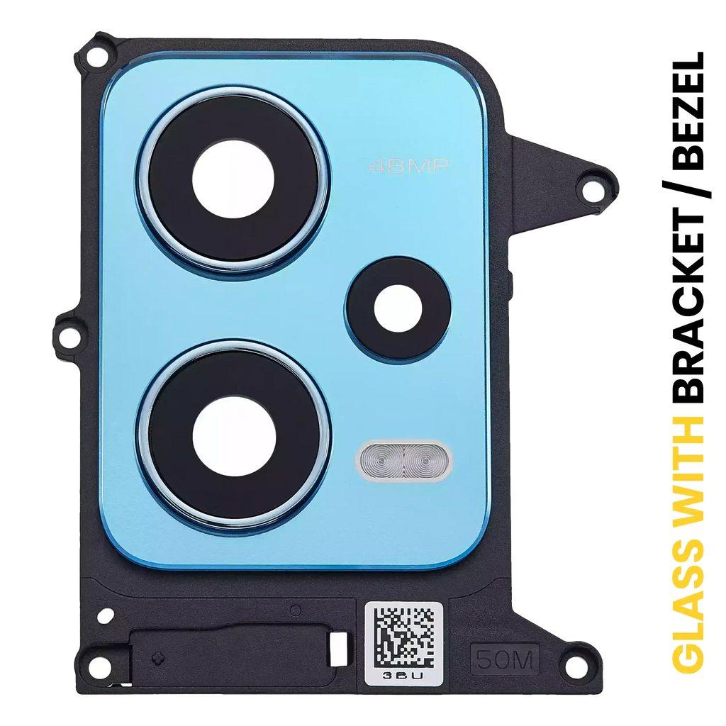 Rear Camera Lens with Holder for Xiaomi Redmi Note 12 5G (Mystique Blue)