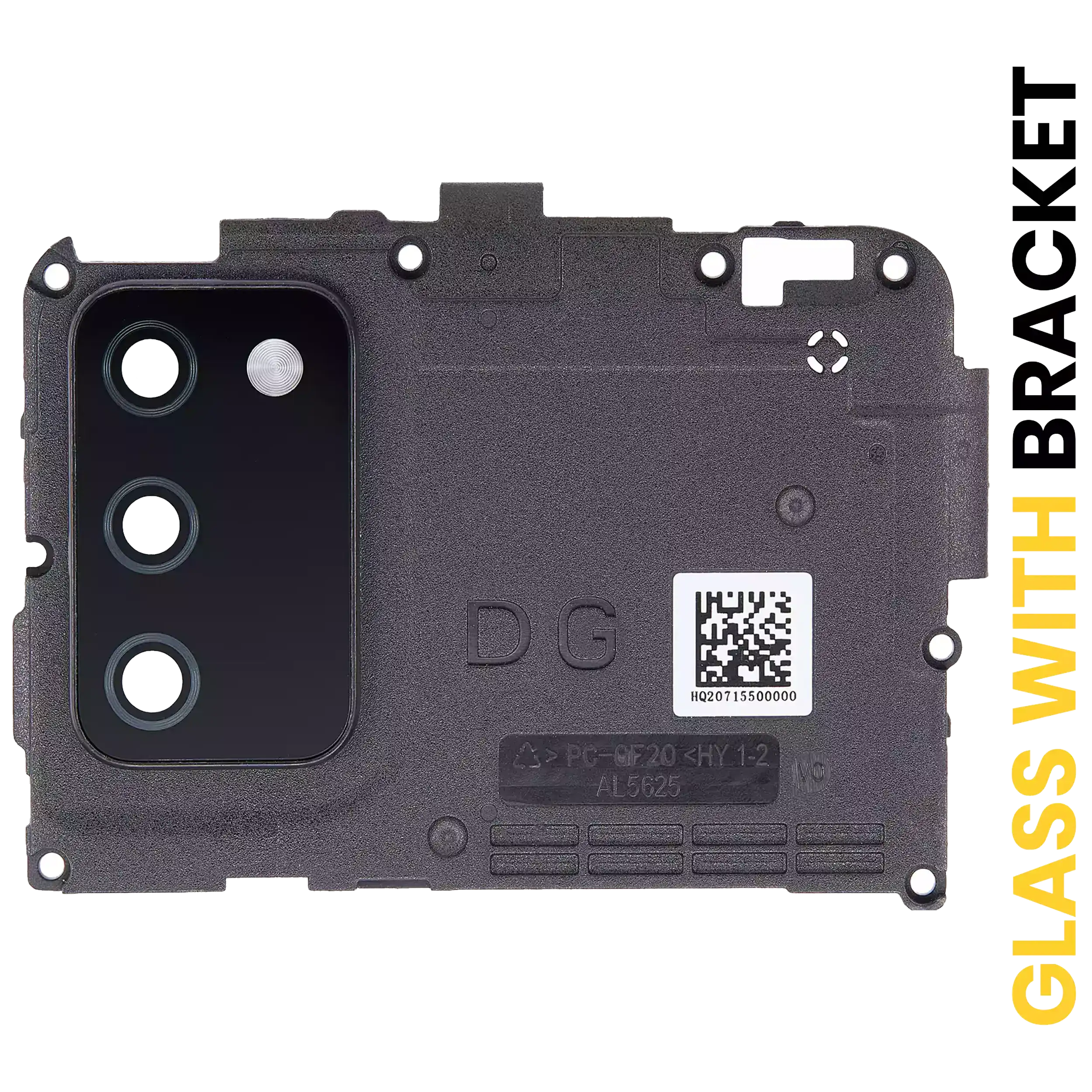 Kameralinse hinten mit Halterung für Samsung Galaxy A03S (A037F / 2021)