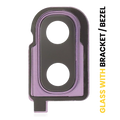 Kameralinse hinten m. Halterung für Samsung Z Flip 4G/5G Mirror Purple Qualität