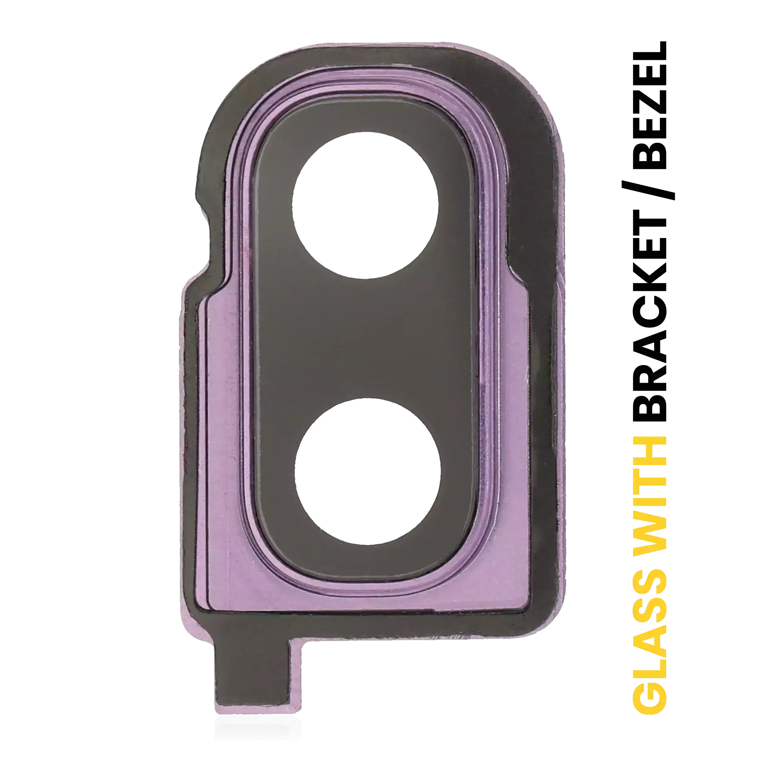 Kameralinse hinten m. Halterung für Samsung Z Flip 4G/5G Mirror Purple Qualität