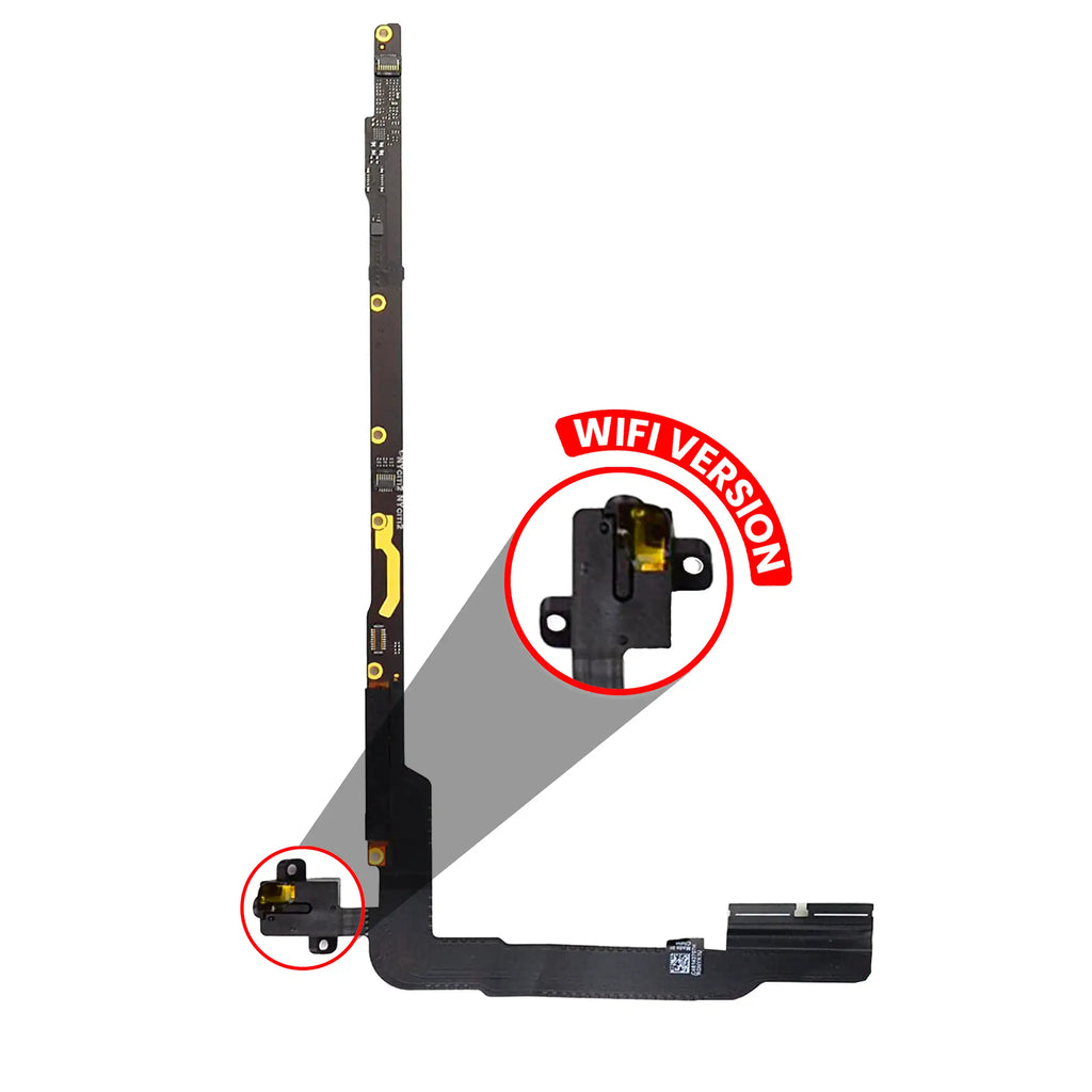 Kopfhörerbuchse und PCB-Platine mit Flexkabel für iPad 3 / iPad 4 (nur WLAN)