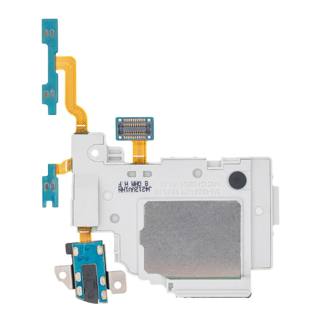 Loudspeaker mit Headphone Jack And Power Volume Flex Cable für Samsung Galaxy Tab Pro 10.1" (T520 / T525) (2014)