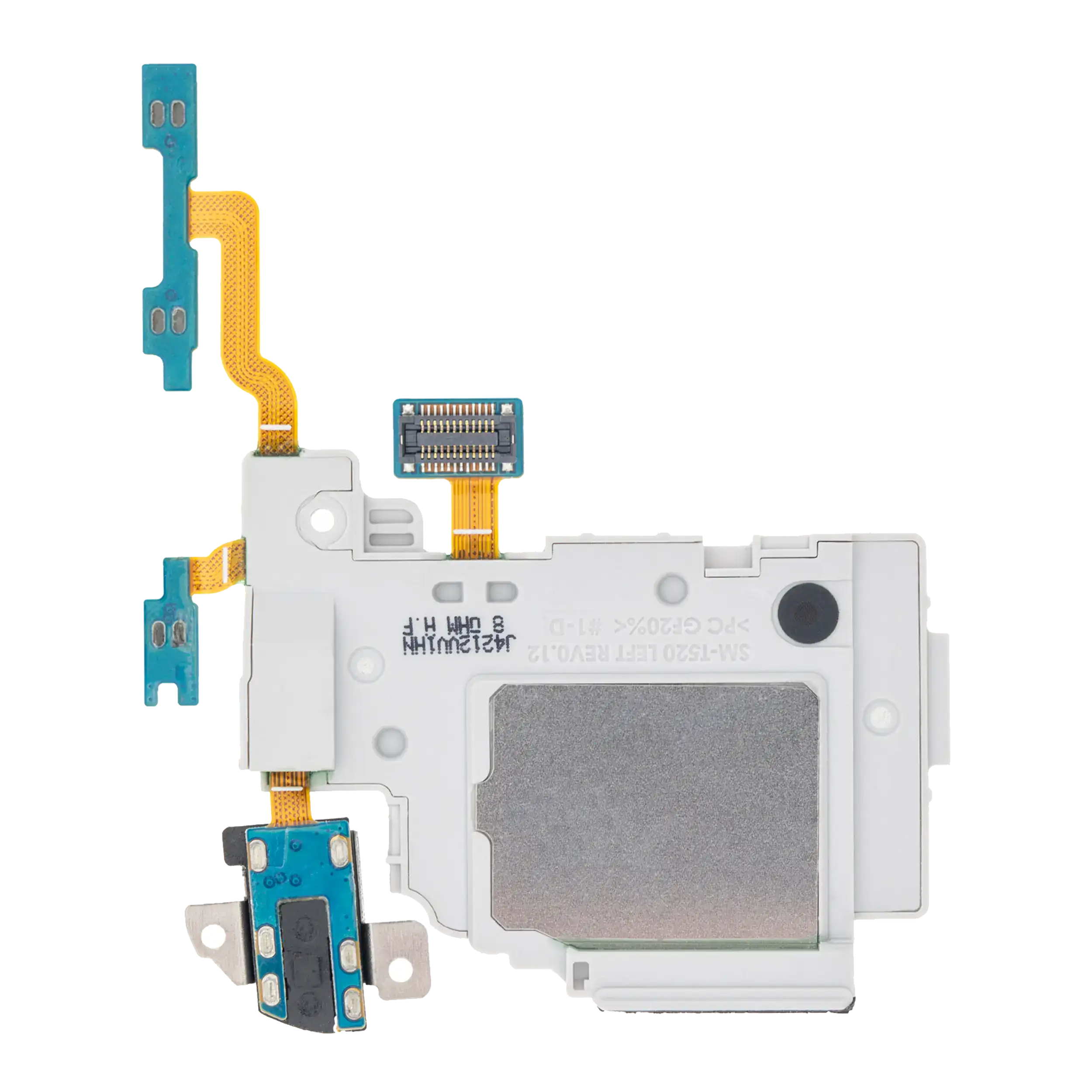 Loudspeaker mit Headphone Jack And Power Volume Flex Cable für Samsung Galaxy Tab Pro 10.1" (T520 / T525) (2014)