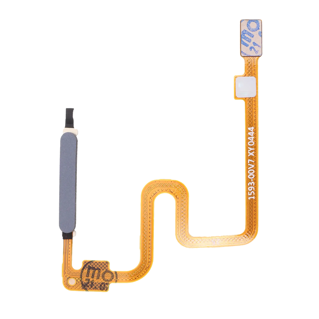 Fingerabdruckscanner mit Flexkabel für Xiaomi Redmi Note 9 (Midnight Grau)