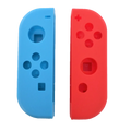 Gehäuseschale für Nintendo Switch OLED Joy Con Controller (Blau / Rot)