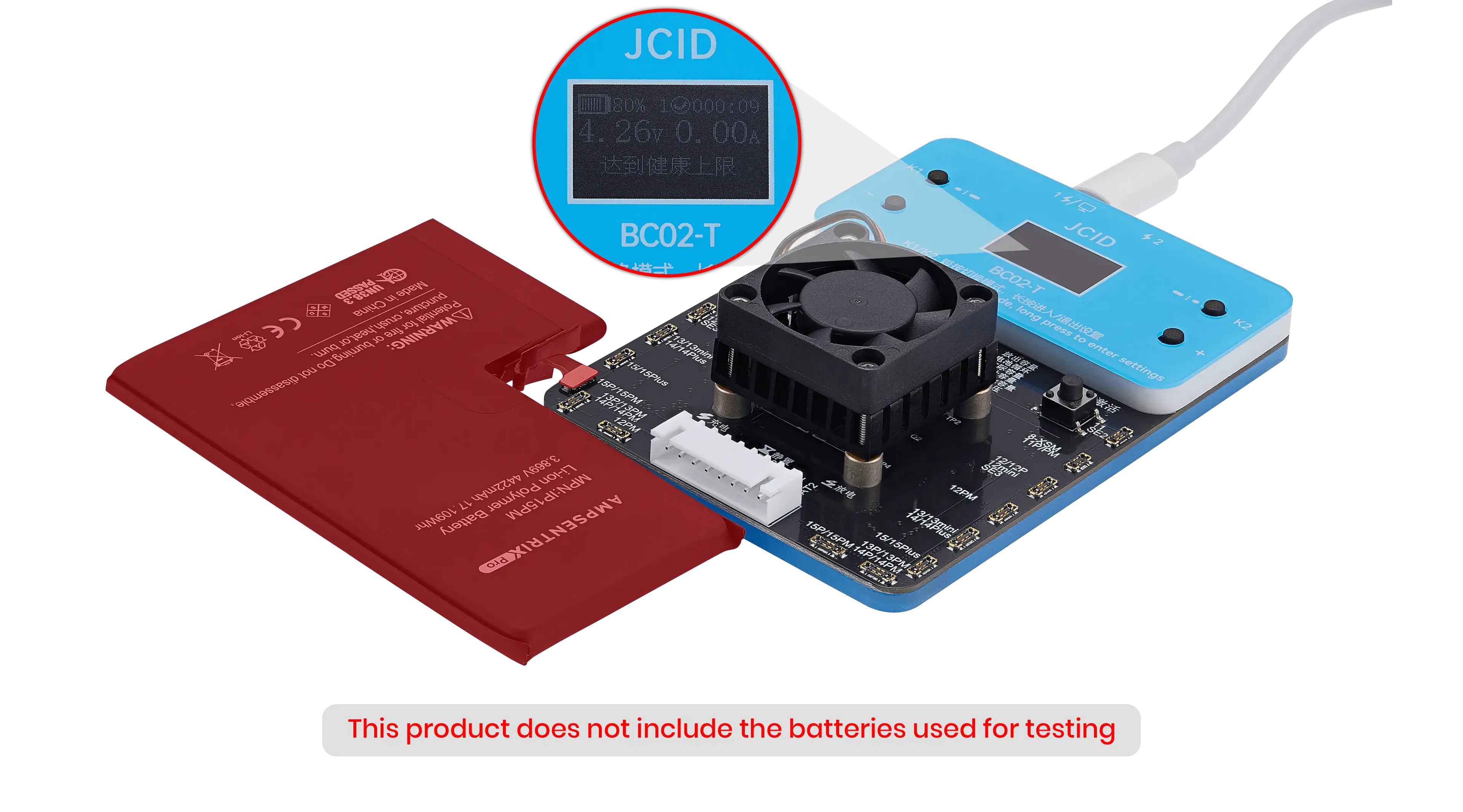 Battery Cycle Repair Station BC02-T for iPhone (JCID)