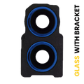 Kameralinse hinten mit Halterung für Huawei P Smart/Plus 2019 (Aurora Blue)