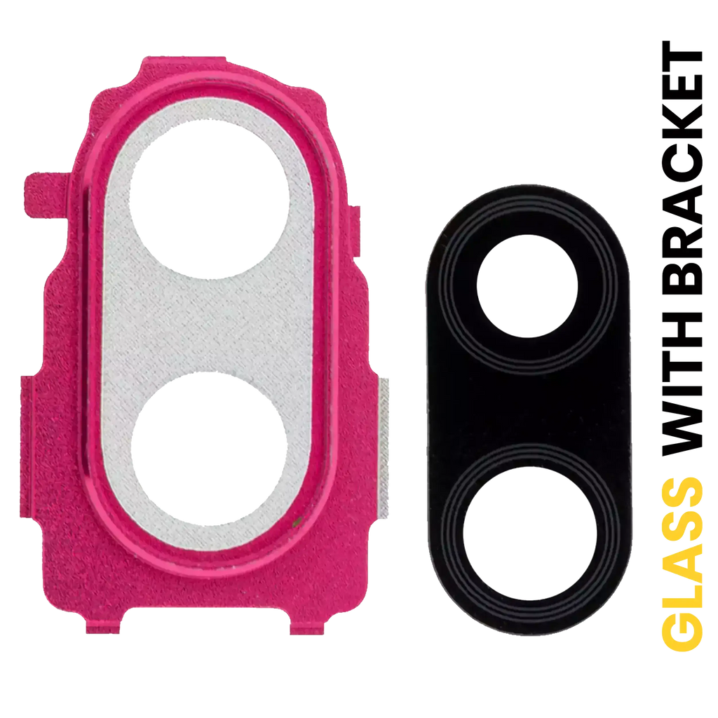 Rear Camera Lens with Holder for Xiaomi Redmi Note 7 / 7 Pro (Nebula Red)