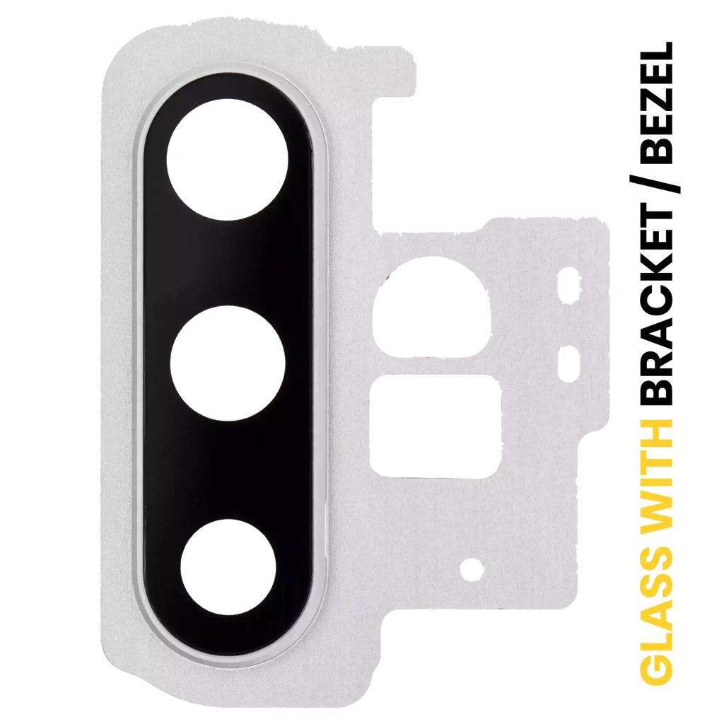 Rear Camera Lens with Holder / Frame for Samsung Galaxy Note 10 Plus / 5G (Aura White)