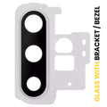 Rear Camera Lens with Holder / Frame for Samsung Galaxy Note 10 Plus / 5G (Aura White)