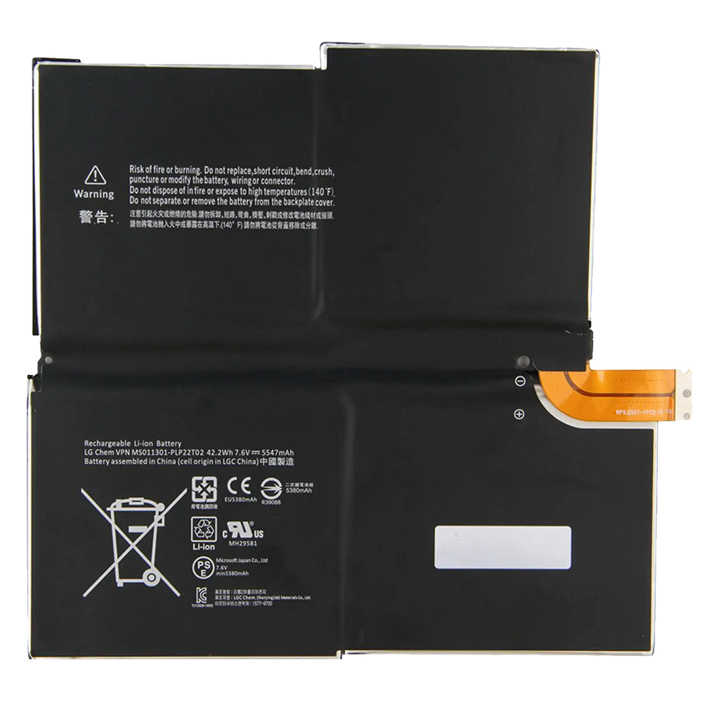 Ersatzbatterie für Microsoft Surface Pro (MH29581)