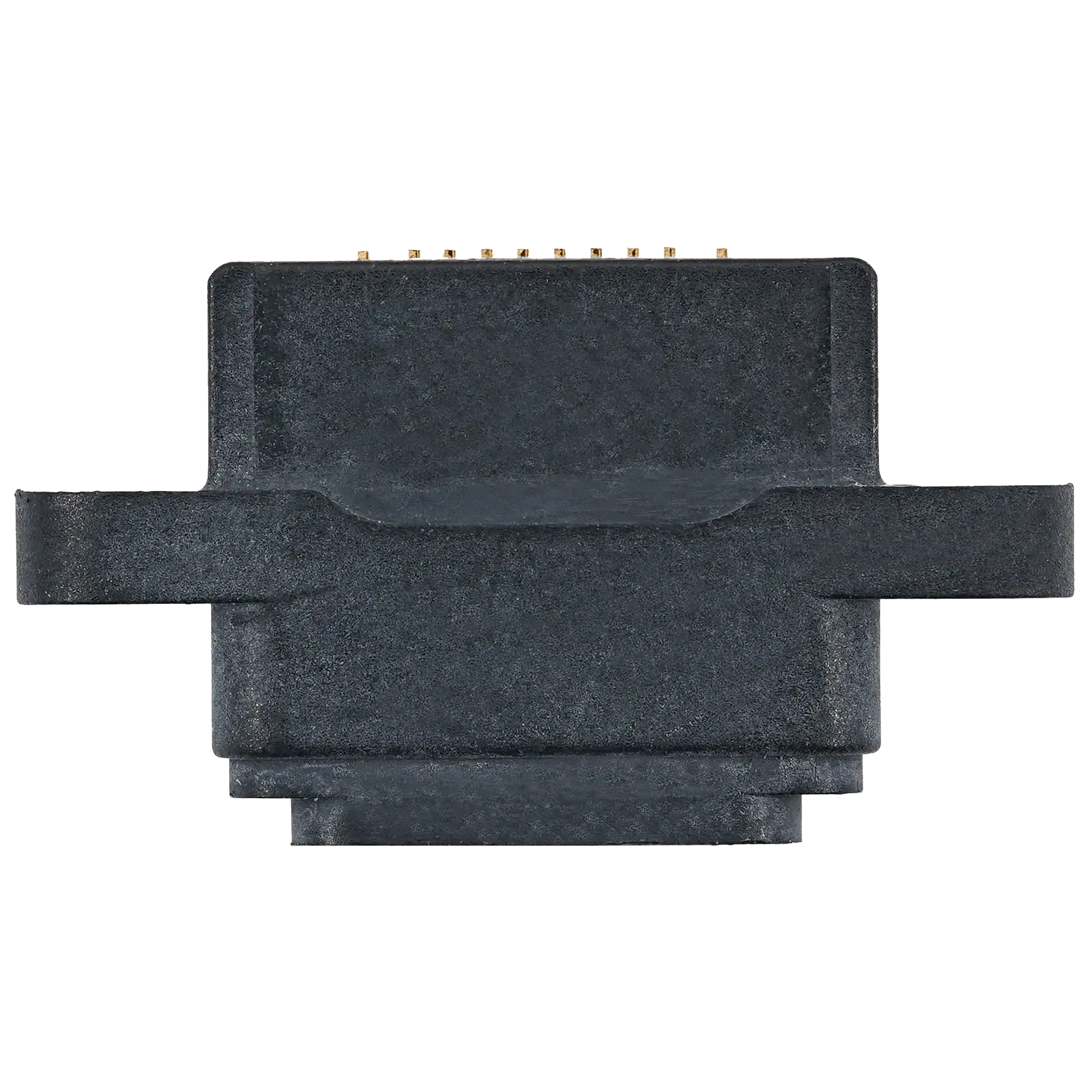 Charging Port (Port Only) for iPad Air 1 / iPad 5 (2017) / iPad 6 (2018) / iPad 7 (2019) / iPad 8 (2020) / iPad 9 (2021) – Black, 10-Pack (Soldering Required)