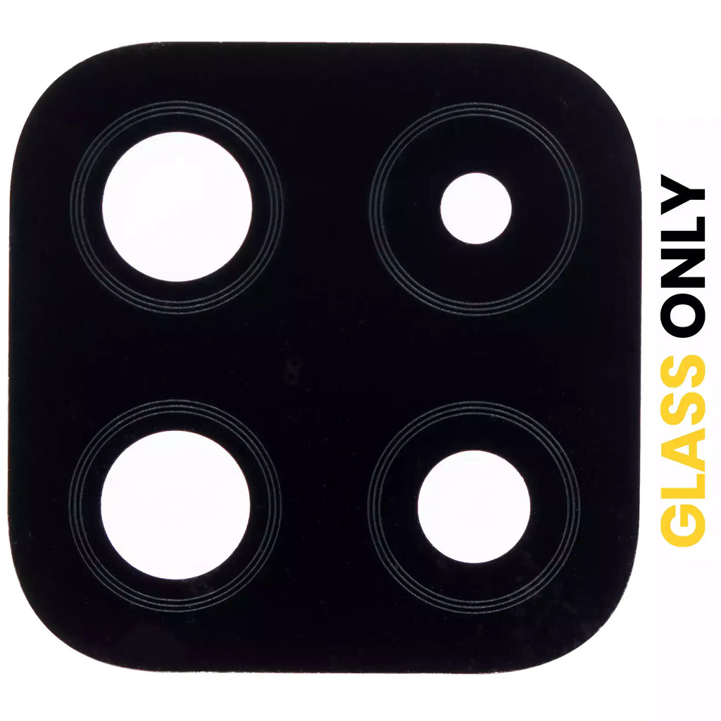 Camera Glass Rear (Glass Only) with Adhesive for Samsung Galaxy A22 5G (A226 / 2021) (Black)