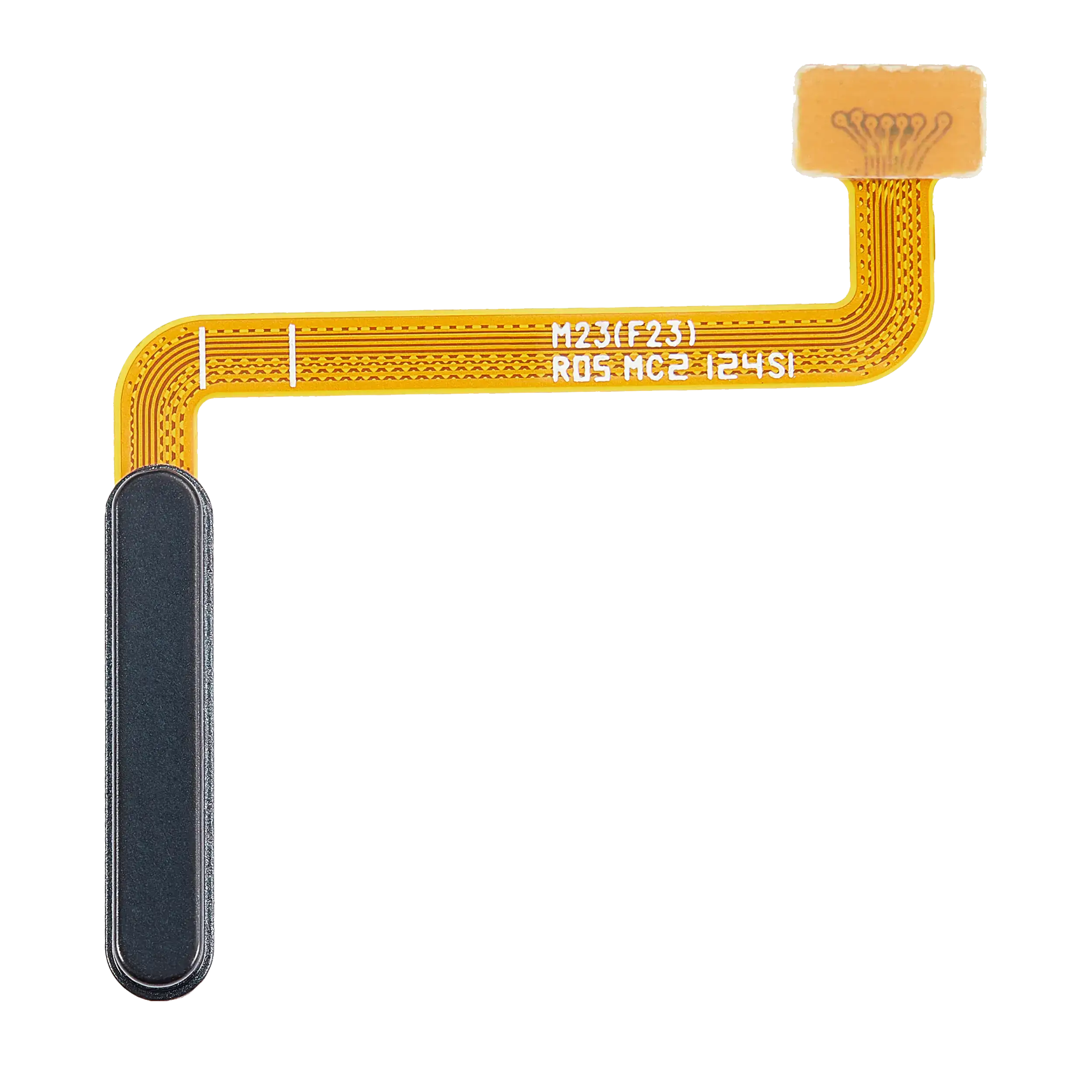 Fingerabdrucksensor mit Flexkabel für Samsung Galaxy M23 (M236 / 2022) (Schwarz)