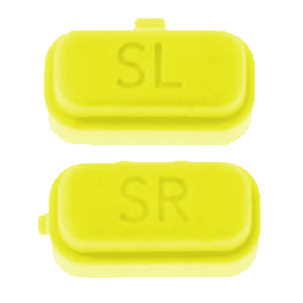 SR- und SL-Taste für Nintendo Switch Joy-Con-Controller (2er-Set, Gelb)