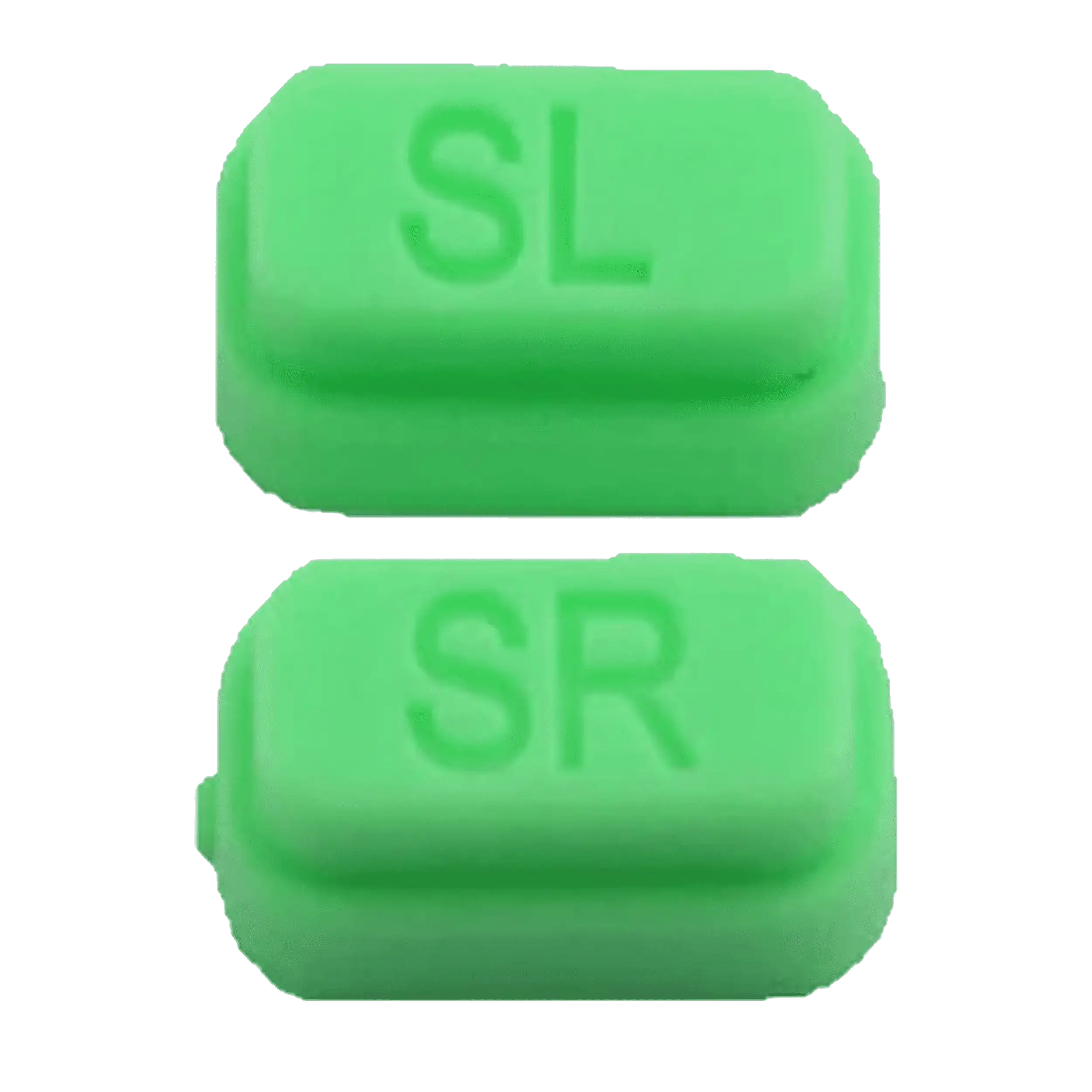 SR- und SL-Schalter für Nintendo Switch Joy-Con Controller (2er-Set, Grün)