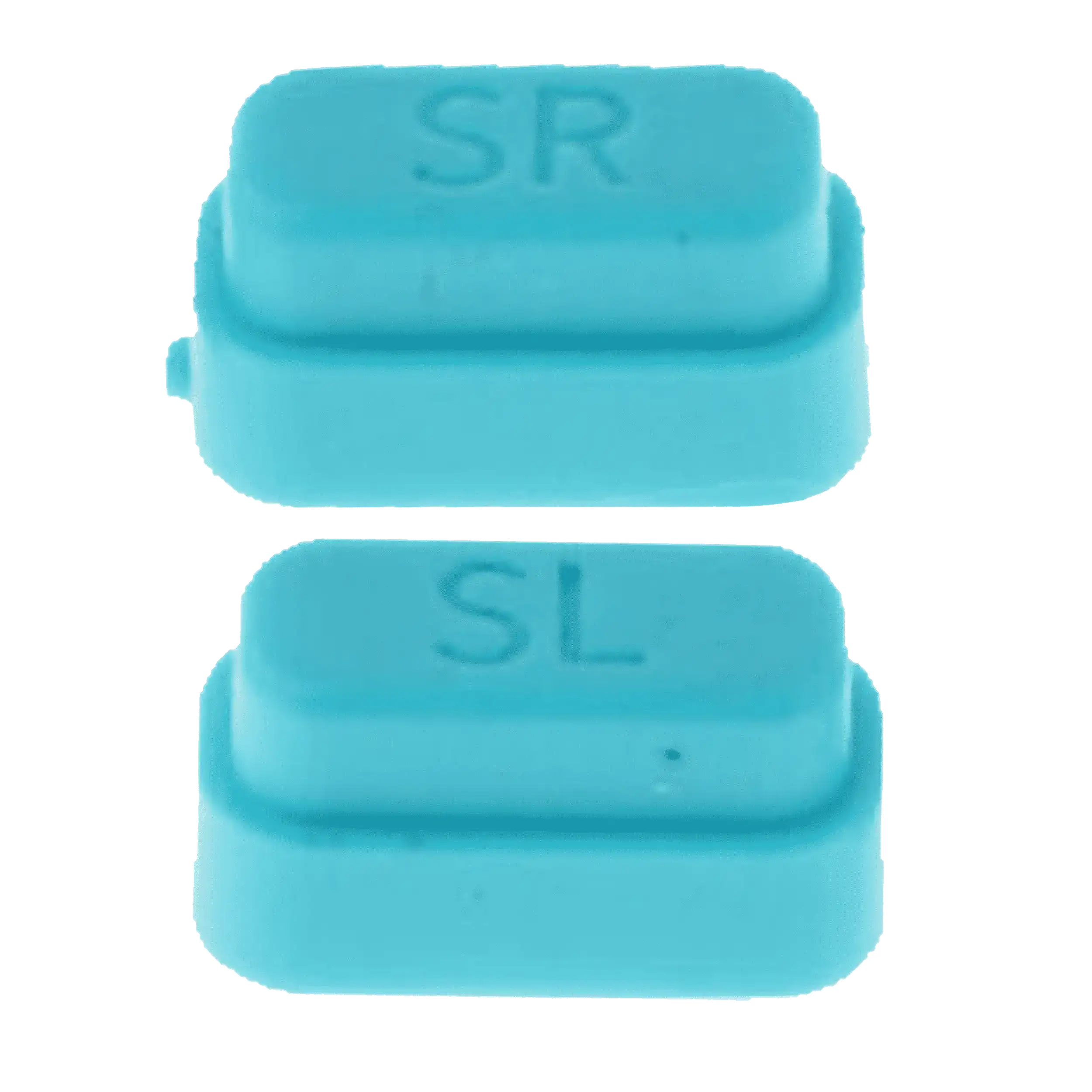 SR und SL Schaltertasten für Nintendo Switch Joy-Con Controller (2er-Set, Blau)