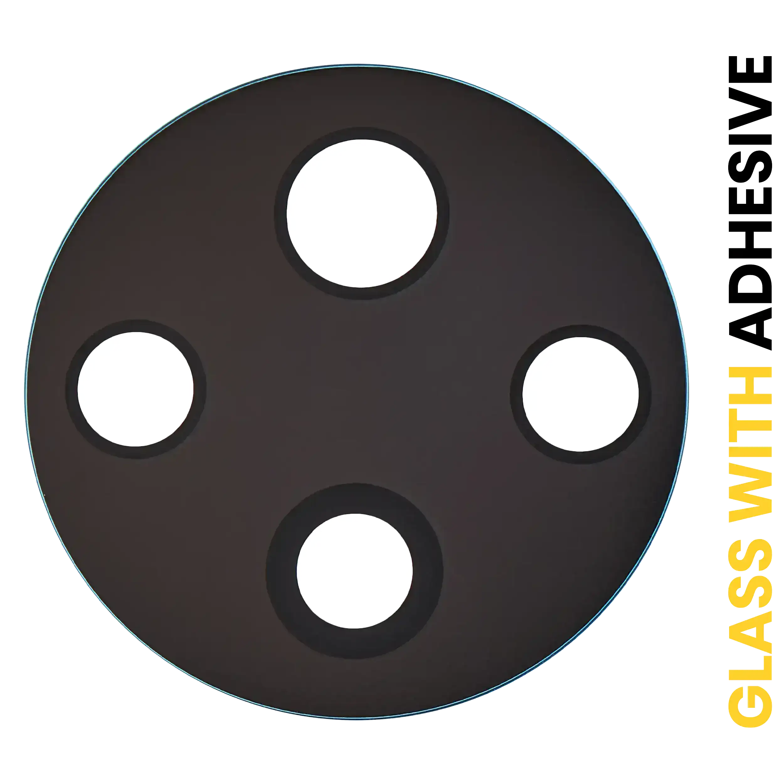 Rear Camera Lenses (Ultra Wide Angle / Depth / Macro) Glass with Adhesive for Honor 50