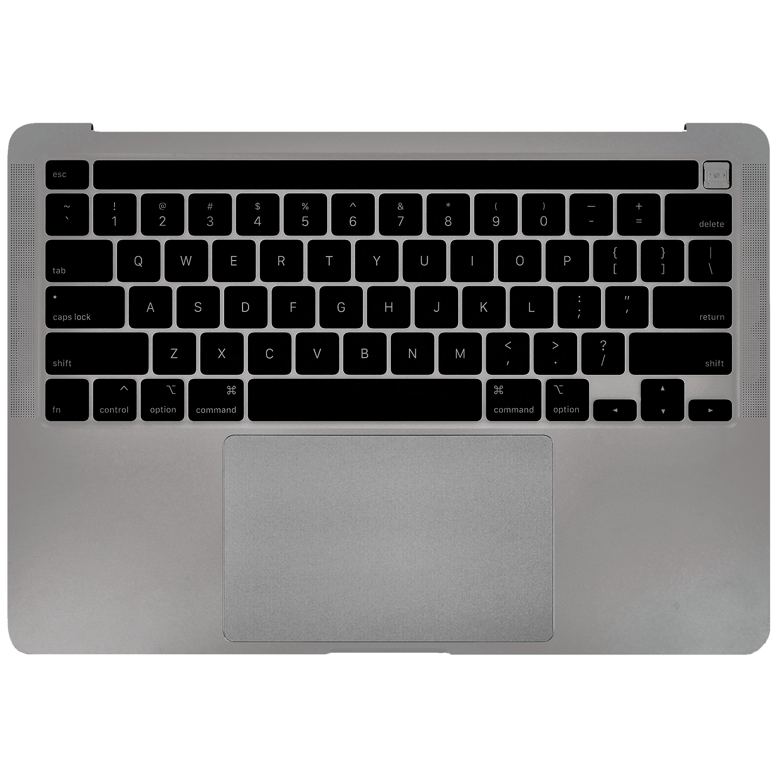 Top Case Assembly with Battery and Keyboard for MacBook Pro 13" A2338 (2020) - Used Original Part (Grade A) - US Keyboard - Space Gray