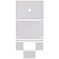 Skin Set (4-teilig) für MacBook Pro 15" A1990/A1707 Silber