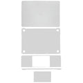 4in1 Skin für MacBook Pro 13 A2251 Silber
