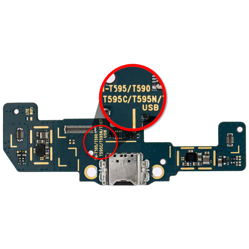 Ladebuchse mit Platine Premium für Samsung Tab A 10.5 (2018) T590/T595/T597