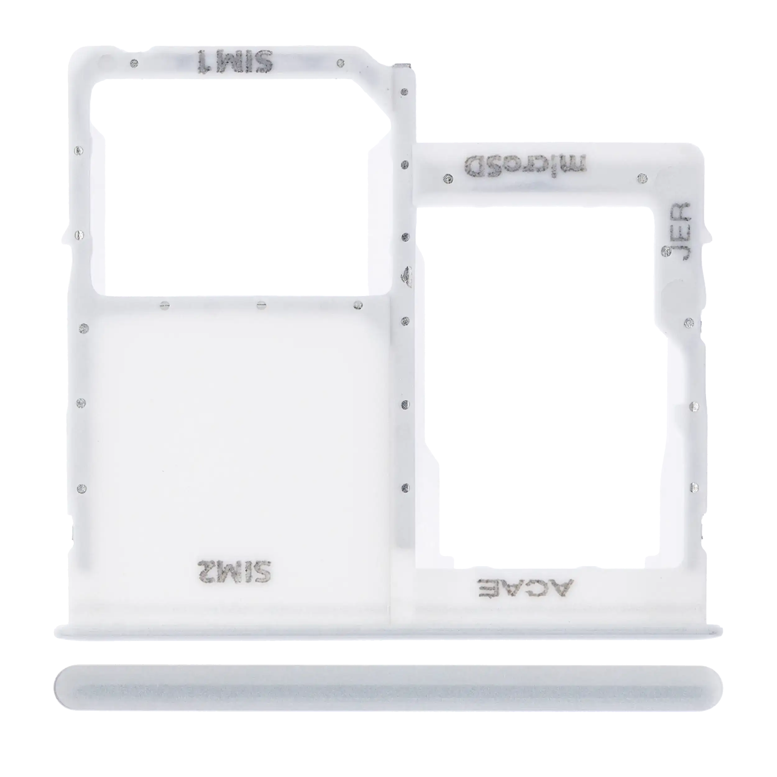 Single SIM Card Tray for Samsung Galaxy A31 (A315 / 2020) – Prism Crush White