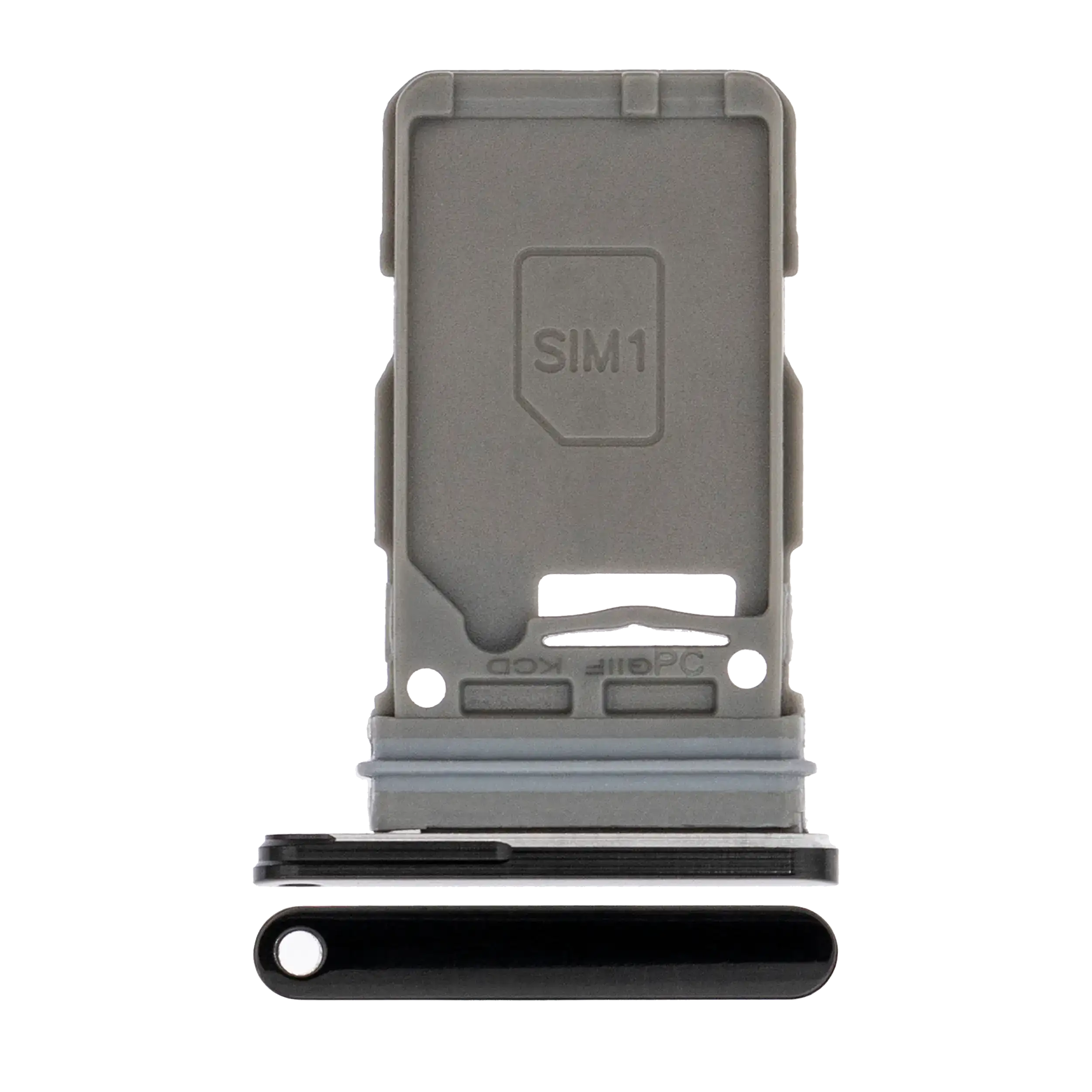 Single SIM card tray for Samsung Galaxy S21 5G (Phantom Black)