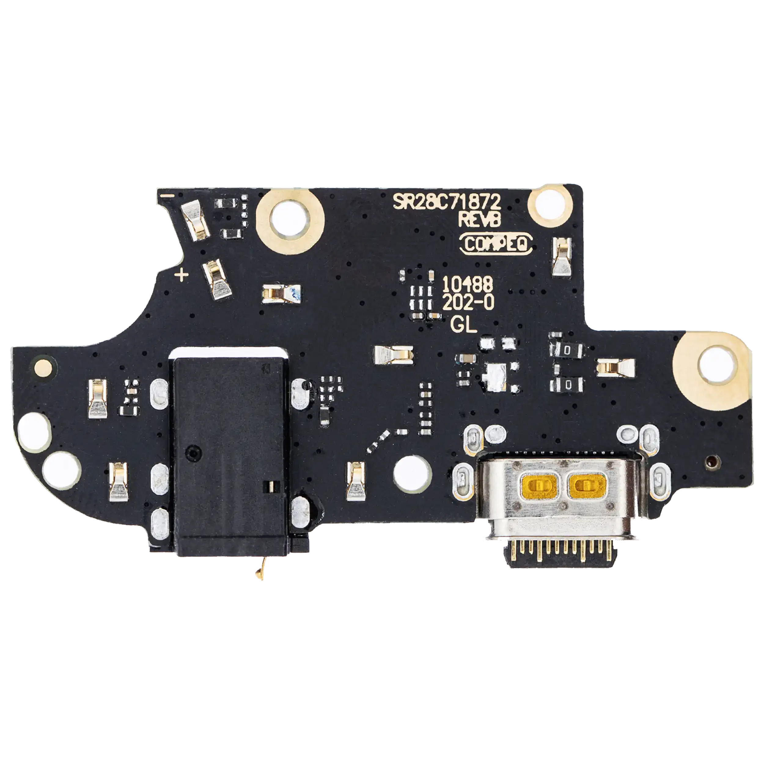 Ladebuchse-Platine mit Kopfhörerbuchse für Motorola One 5G (Aftermarket+)