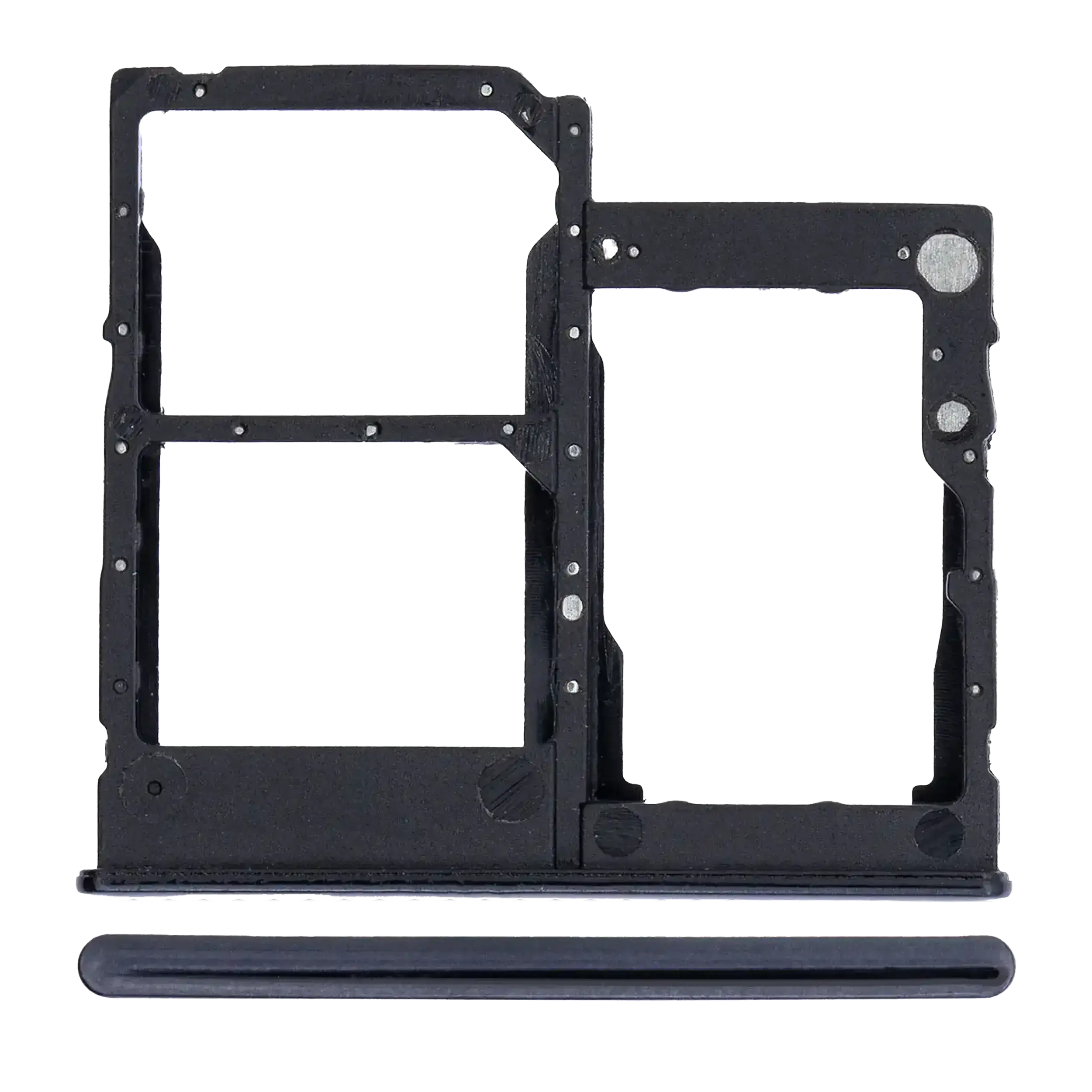 Dual-SIM-Kartenfach für Samsung Galaxy A41 (A415 / 2020) (Prism Crush Black)
